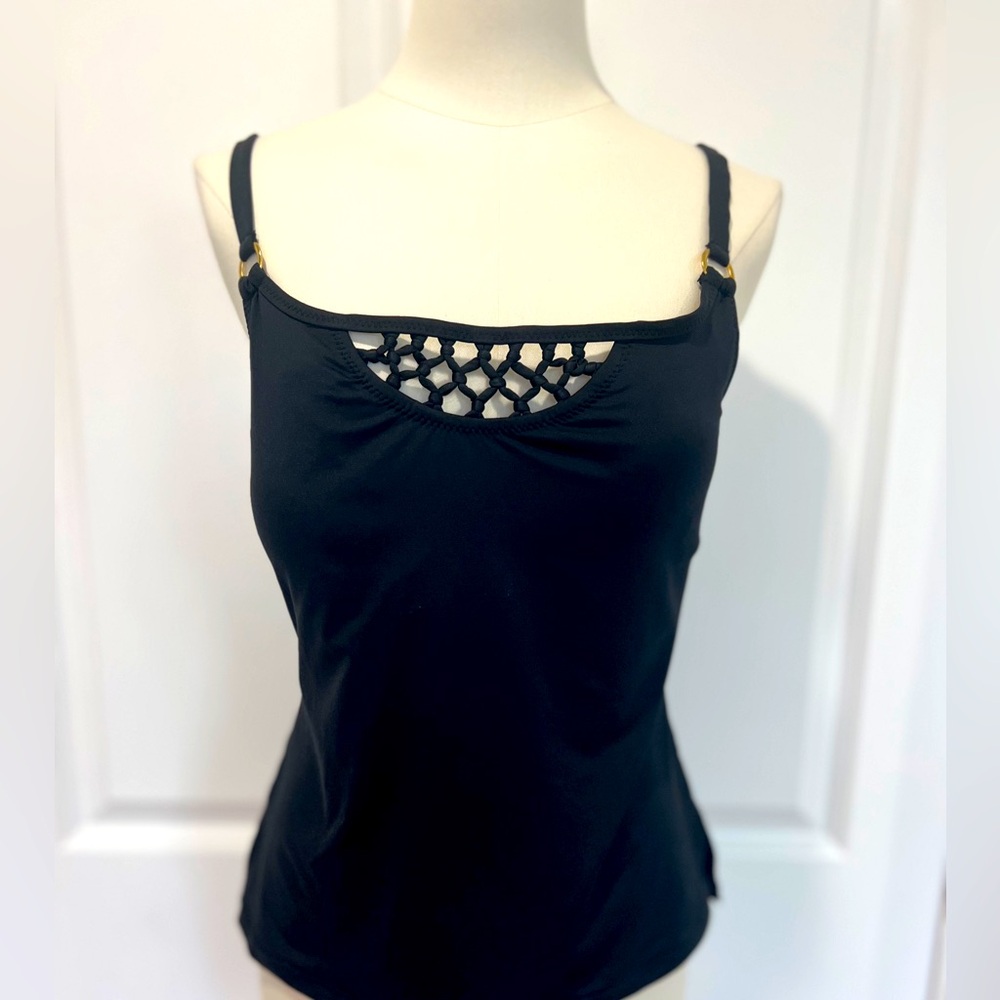 Leilani black swim tankini